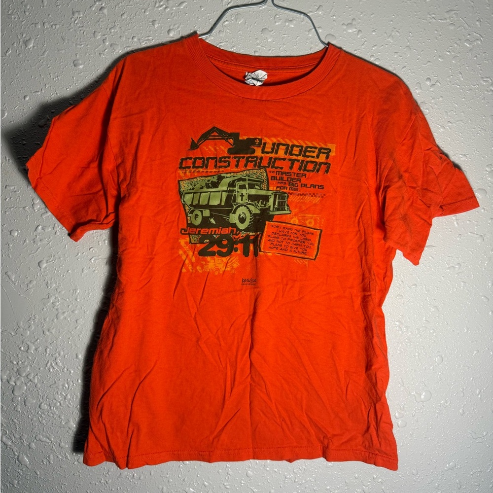 Orange Graphic T-Shirt